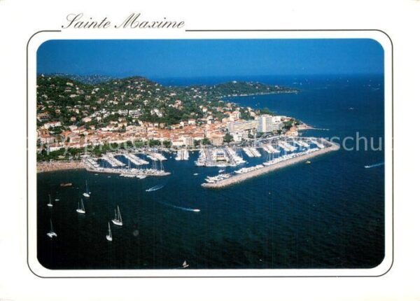 Sainte-Maxime-sur-Mer 83 Fliegeraufnahme mit Yachthafen