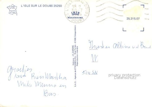 L Isle-sur-le-Doubs Vue panoramique – Bild 2