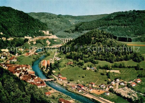 St Ursanne Fliegeraufnahme