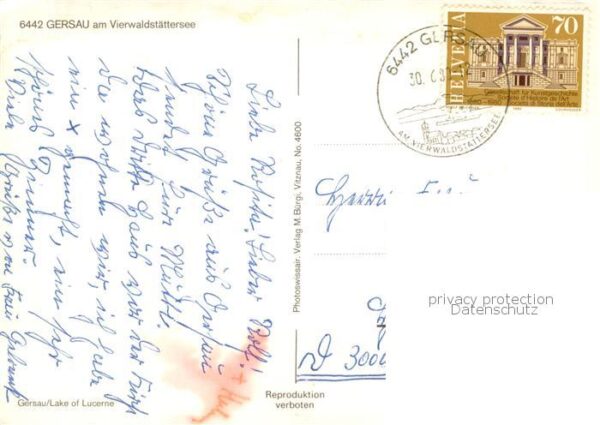 Gersau Vierwaldstaettersee Fliegeraufnahme – Bild 2
