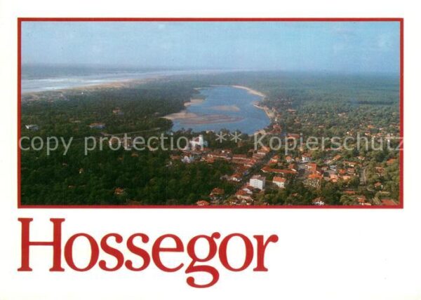 Hossegor Soorts Landes Vue aerienne
