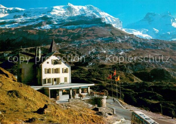 Klausenpasshoehe Hotel Klausen Passhöhe mit Clariden und