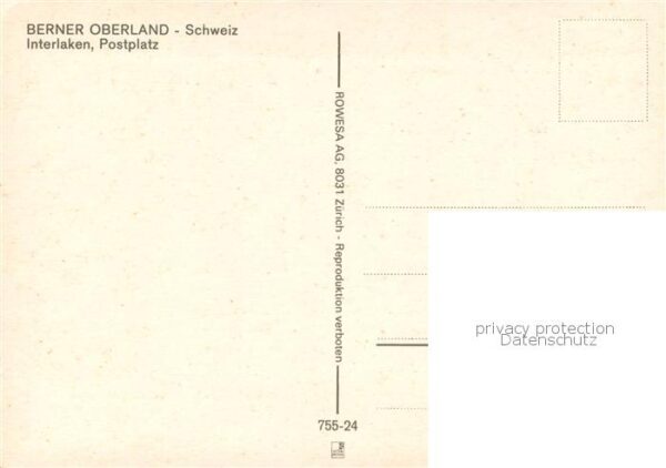 Interlaken BE Postplatz – Bild 2