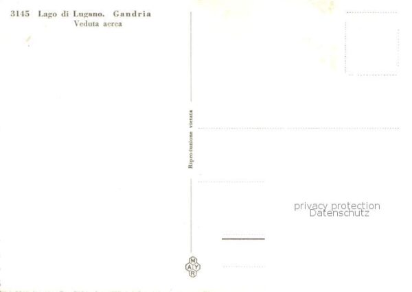 Gandria Lago di Lugano Fliegeraufnahme – Bild 2