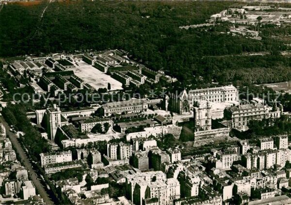 Vincennes 94 Vue aerienne Le Vieux Chateau Fort le D