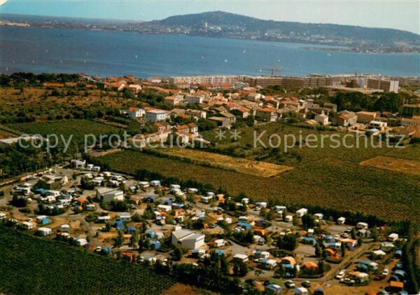 Balaruc-les-Bains Vue aerienne Le Camping municipal puis