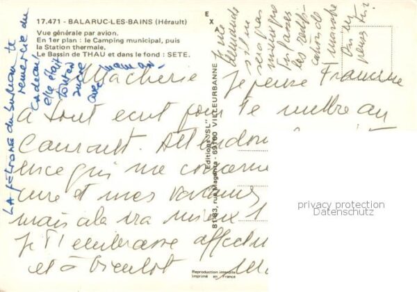 Balaruc-les-Bains Vue aerienne Le Camping municipal puis – Bild 2
