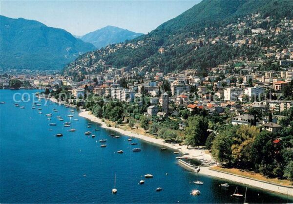 Rivapiana Lago Maggiore Fliegeraufnahme