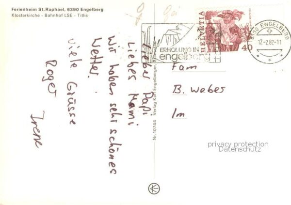 Engelberg  OW Klosterkirche Bahnhof LSE Titlis – Bild 2