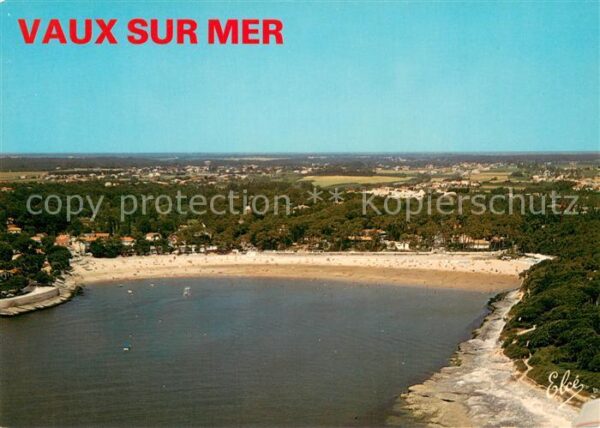 Vaux-sur-Mer La Grande Plage Vue aerienne