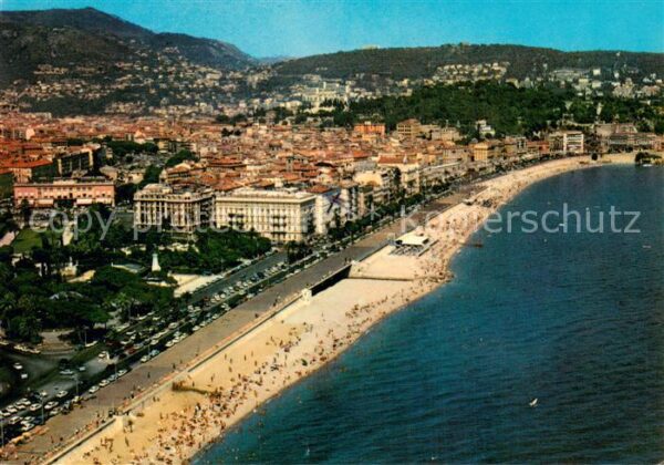 Nice 06 La Promenade des Anglais Vue aerienne