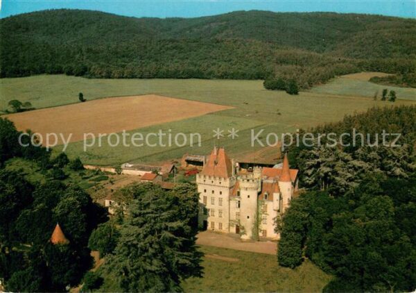 Vedrines Chateau de 43 Lorlanges Le Chateau de Vedrines Vue aerienne