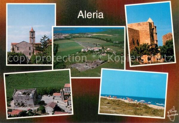 Aleria Corse Le village Le fort La plage