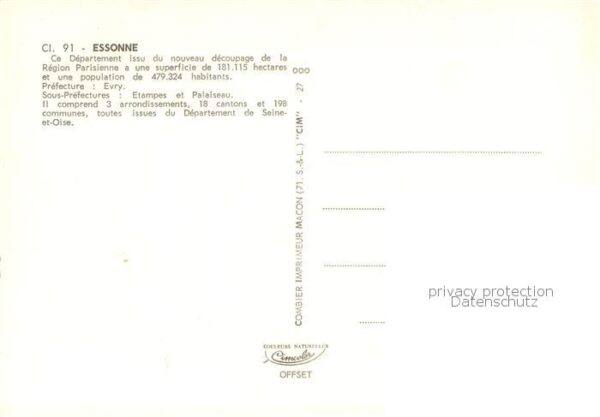 Essonnes-Corbeil 91 Longjumeau Saclay Milly-la-Foret La Fer – Bild 2