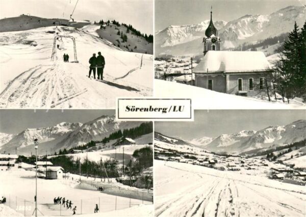 Soerenberg LU Skilift Kapelle Panorama