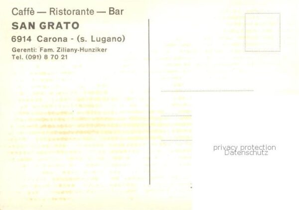 Carona Lago di Lugano Caffe Ristorante Bar San Grato Panorama – Bild 2