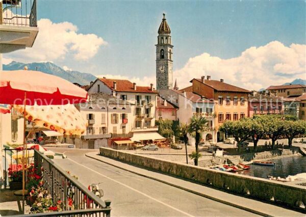 Ascona Lago Maggiore Ortspartie Kirche