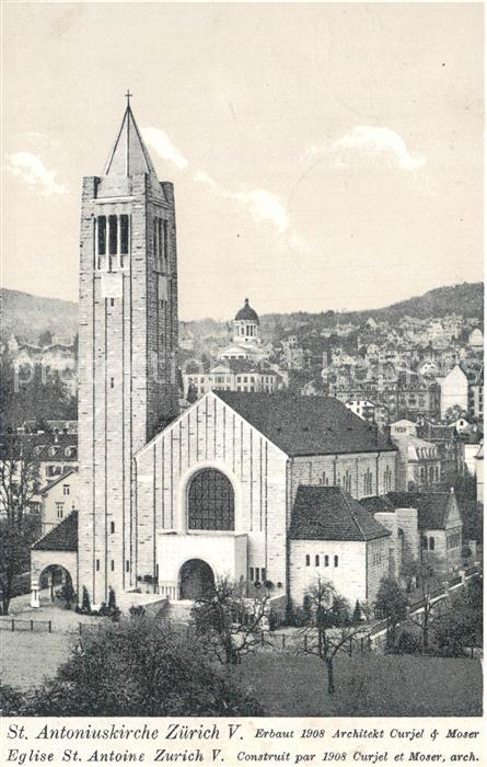 Zuerich ZH St Antoniuskirche