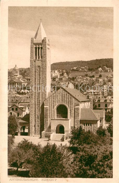 Zuerich ZH Antoniuskirche