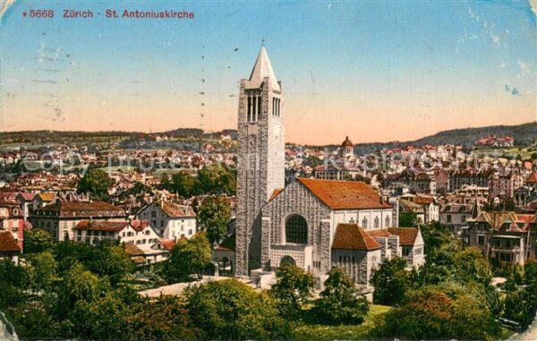 Zuerich ZH St Antoniuskirche
