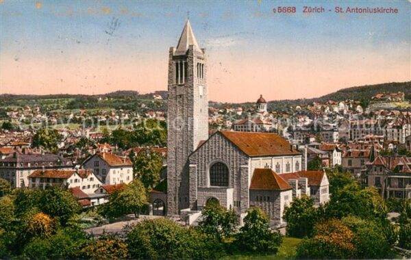 Zuerich ZH St Antoniuskirche
