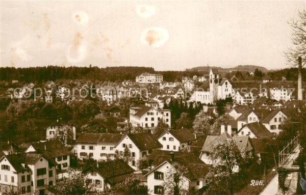 Rueti  ZH Ortsansicht