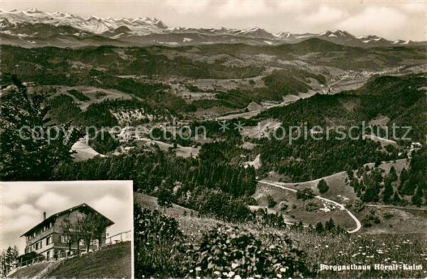 Hoernli-Kulm 1136m ZH Die Rigi des Zürcher Oberlandes mit Ber