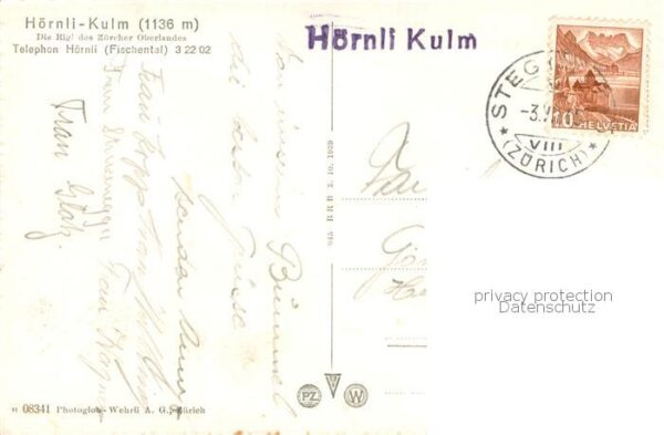 Hoernli-Kulm 1136m ZH Die Rigi des Zürcher Oberlandes mit Ber – Bild 2