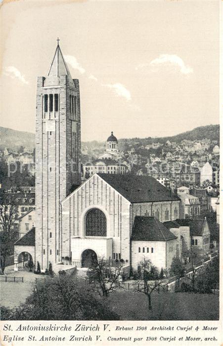 Zuerich ZH St_Antoniuskirche