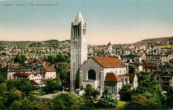 Zuerich ZH St Antoniuskirche