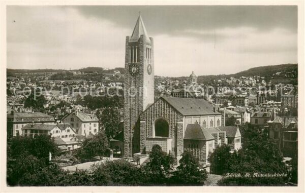 Zuerich ZH St_Antoniuskirche