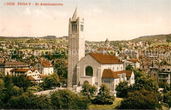 Zuerich ZH St Antoniuskirche