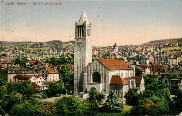 Zuerich ZH St Antoniuskirche