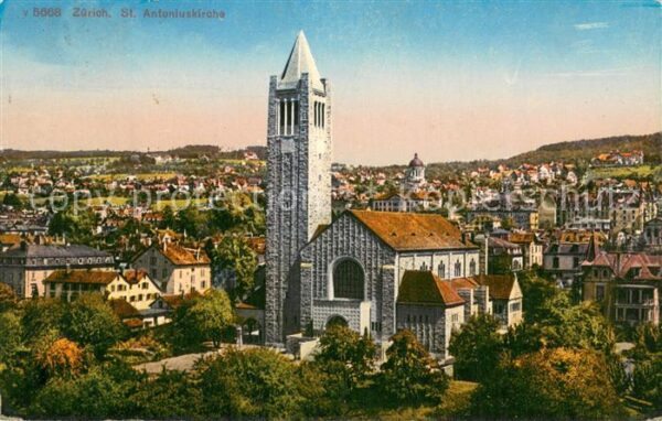 Zuerich ZH St Antoniuskirche
