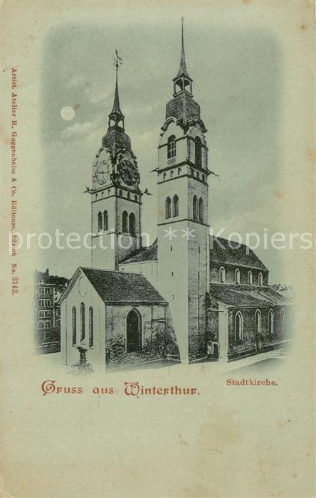 Winterthur  ZH Stadtkirche
