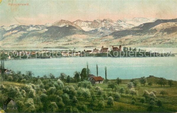 Rapperswil Zuerichsee BE Panorama