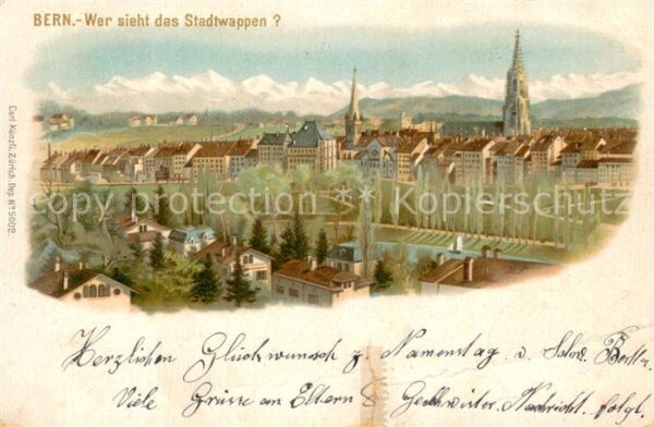 Bern BE Stadtansicht