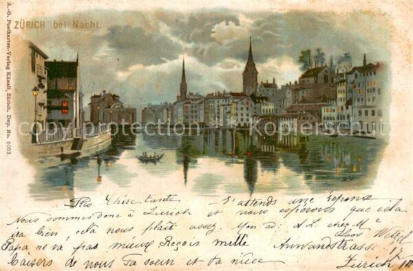 Zuerich ZH Limmatpartie