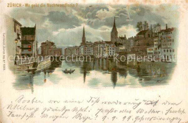 Zuerich ZH Limmatpartie
