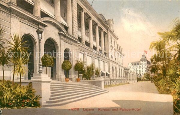 Luzern  LU Kursaal und Palace Hotel