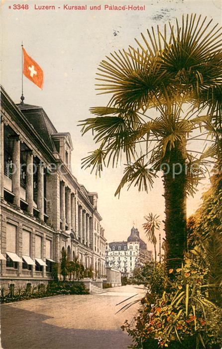 Luzern  LU Kursaal und Palace Hotel