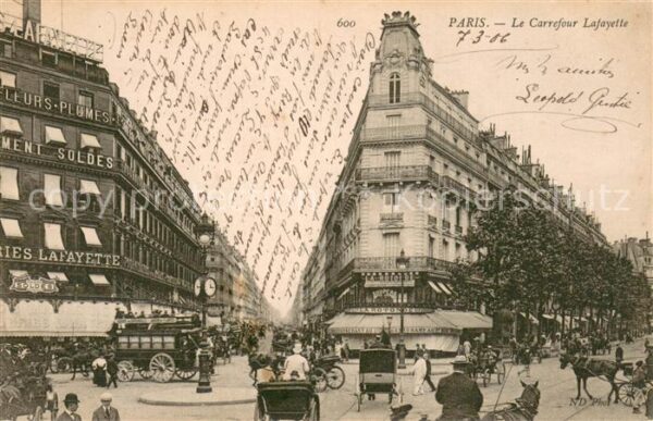Paris 75 Le Carrefour Lafayette