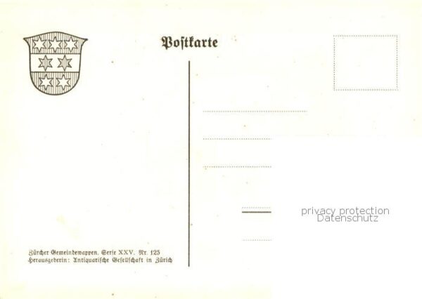 Bertschikon ZH Zürcher Gemeindewappen In Rot ein silbe – Bild 2