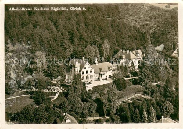 Zuerich ZH Alkoholfreies Kurhaus Rigiblick Flieger