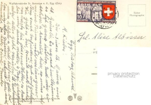 Egg ZH Wallfahrtskirche St Antonius Inneres – Bild 2