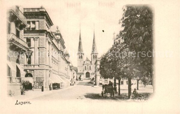 Luzern  LU Hofkirche