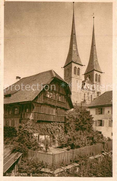 Alt Luzern LU Hofkirche