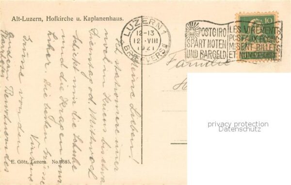 Alt Luzern LU Hofkirche – Bild 2