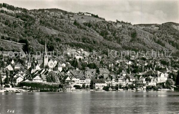 Zug  ZG Zugersee Panorama