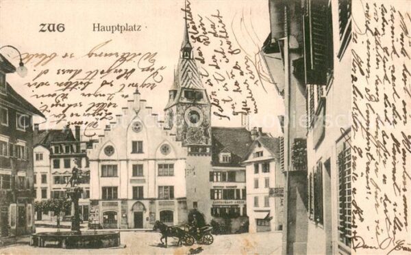 Zug Zugersee Hauptplatz